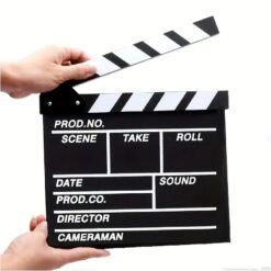 Classic Wooden Film Clapboard